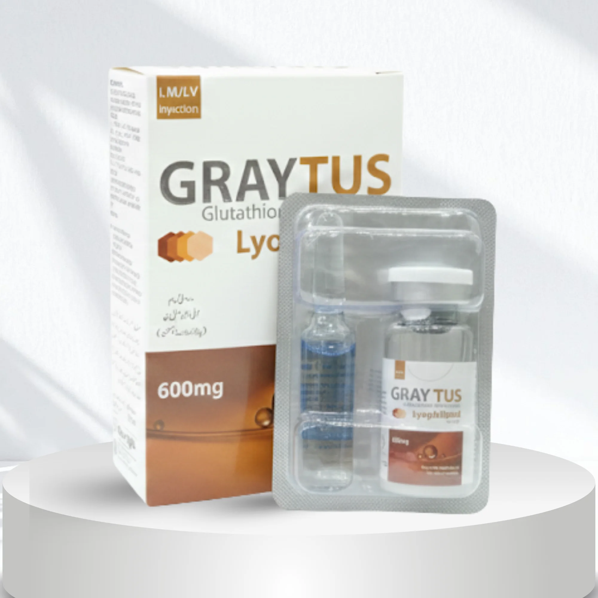 Graytus Glutathione Injection 600mg - Image 2